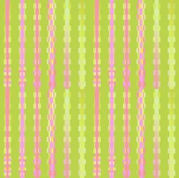 Abstract geometric stripes pattern light green violet pink Stock Illustration