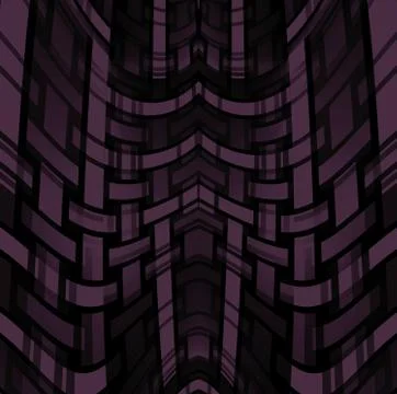 Abstract geometric stripes pattern purple gray black Stock Illustration