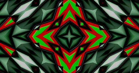 Abstract Geometric Structure Symmetric Pattern Embossed  Background Illustrazione stock