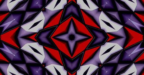 Abstract Geometric Structure Symmetric Pattern Embossed  Background Illustrazione stock