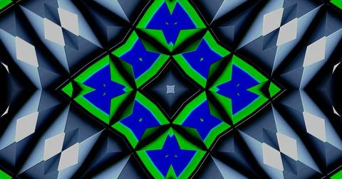 Abstract Geometric Structure Symmetric Pattern Embossed  Background 스톡 일러스트