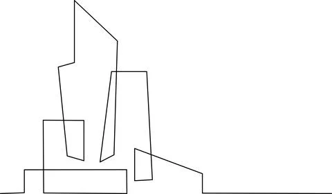 Abstract geometric structure Vector Stockillustratie