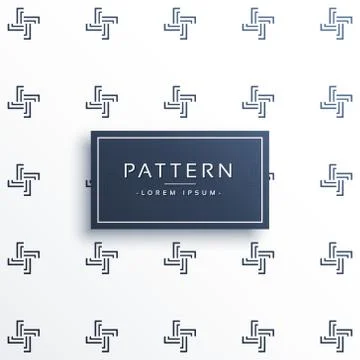 Abstract geometric subtle pattern background Stock Illustration