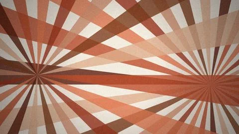 Abstract Geometric Sunburst Pattern in Warm Earth Tones Ilustración de archivo