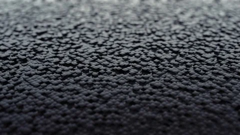Abstract Geometric Surface Random Motion, 3d Loopable Animation 4k Stock Footage 71472336