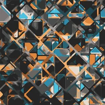 Abstract geometric tech background for use in design Stock Photos