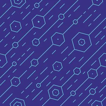 Abstract geometric technological background. Vector creative design. 스톡 일러스트