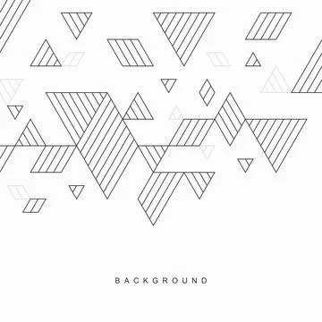 Abstract geometric technological background. Vector creative design. Illustrazione stock