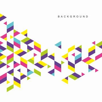 Abstract geometric technological background. Vector creative design. Stock Illustration