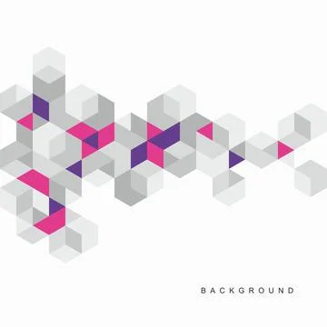 Abstract geometric technological background. Vector creative design. 스톡 일러스트