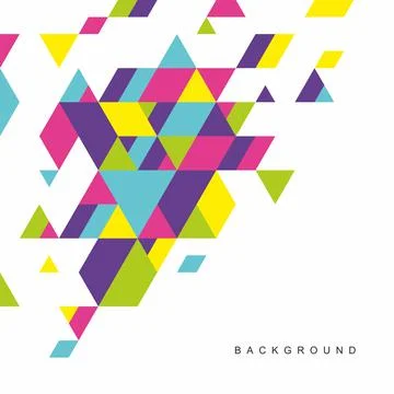 Abstract geometric technological background. Vector creative design. Stock Illustration