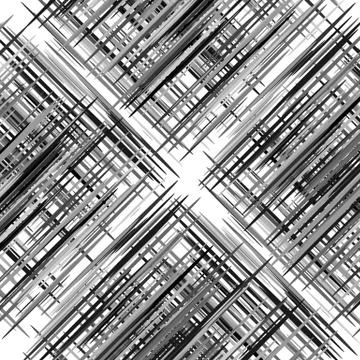 Abstract geometric texture, pattern with dynamic random lines. Asymmetric bac Illustrazione stock