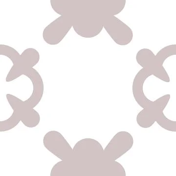 Abstract Geometric Tile Pattern Vector Stock Illustration