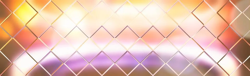 Abstract geometric tile texture background with square pattern warm gold gr.. Stock Illustration