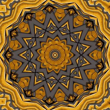 Abstract geometric tiled boho ethnic seamless pattern ornamental Stock Illustration