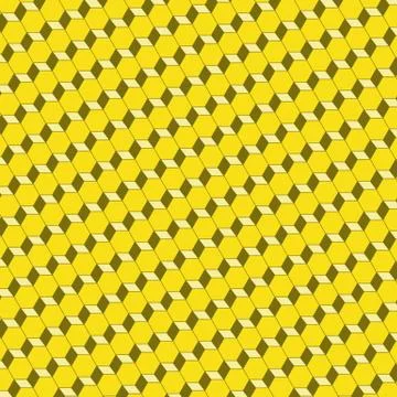 Abstract geometric tiles 3D pattern background Stock Illustration