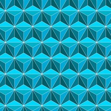 Abstract geometric tiles seamless pattern background Stock Illustration