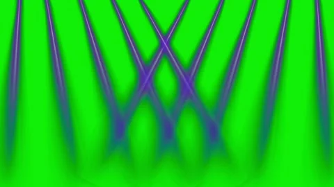 Abstract geometric transition featuring a vibrant green center panel flanked by Video stock 338995592