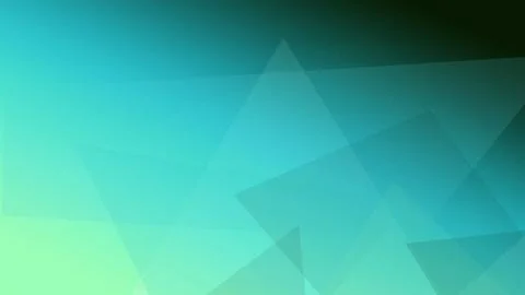 Abstract geometric triangle background with aqua and teal gradient, soft lu.. Illustrazione stock