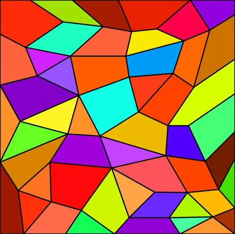 Abstract geometric triangle background. Colorful polygonal texture. Vector il Stock Illustration