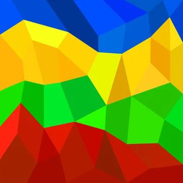 Abstract geometric triangle background. Colorful polygonal texture. Vector il Stock Illustration