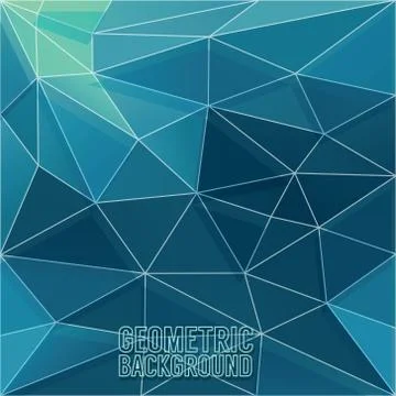 Abstract geometric triangle background.vector Stock Illustration