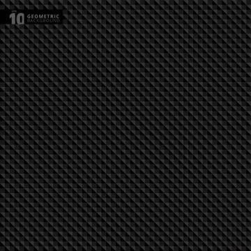 Abstract geometric triangle black pattern background texture Stockillustratie