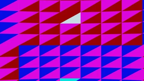 Abstract Geometric Triangle Color Shift Background Stock Footage 335023173
