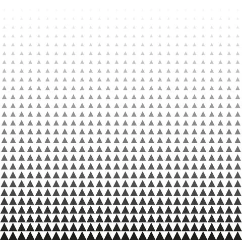 Abstract geometric triangle design halftone vector pattern Stock Illustration
