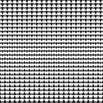 Abstract geometric triangle design halftone vector pattern Stock Illustration