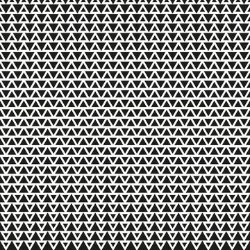 Abstract geometric triangle design halftone vector pattern 스톡 일러스트