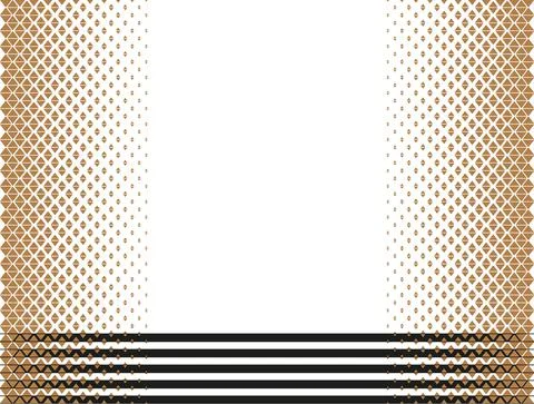 Abstract geometric triangle design halftone vector pattern Illustrazione stock