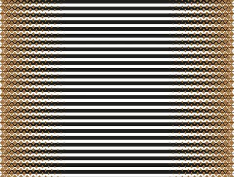 Abstract geometric triangle design halftone vector pattern Illustrazione stock