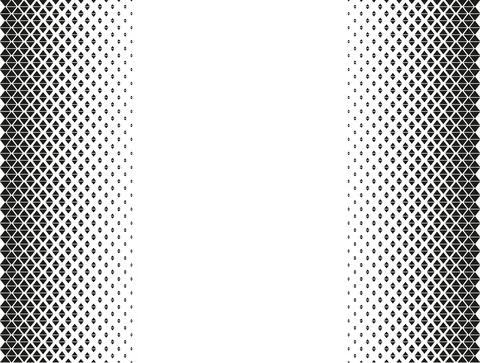 Abstract geometric triangle design halftone vector pattern Stock Illustration