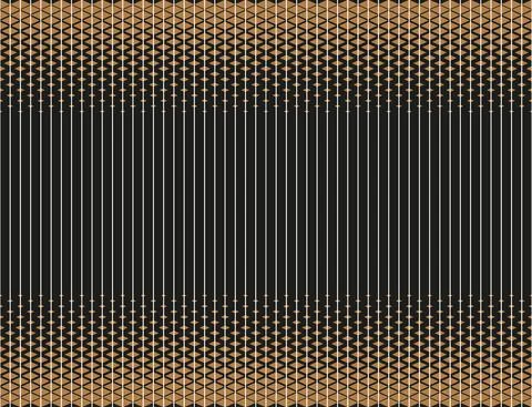 Abstract geometric triangle design halftone vector pattern Stock Illustration