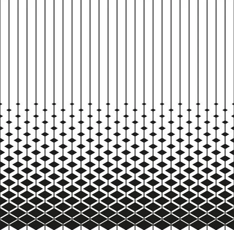 Abstract geometric triangle design halftone vector pattern Stock Illustration