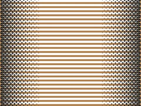 Abstract geometric triangle design halftone vector pattern Stock Illustration