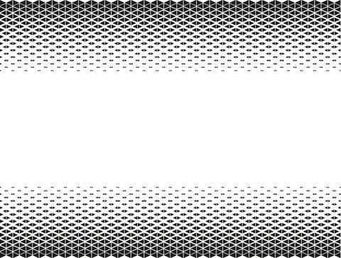 Abstract geometric triangle design halftone vector pattern Stock Illustration