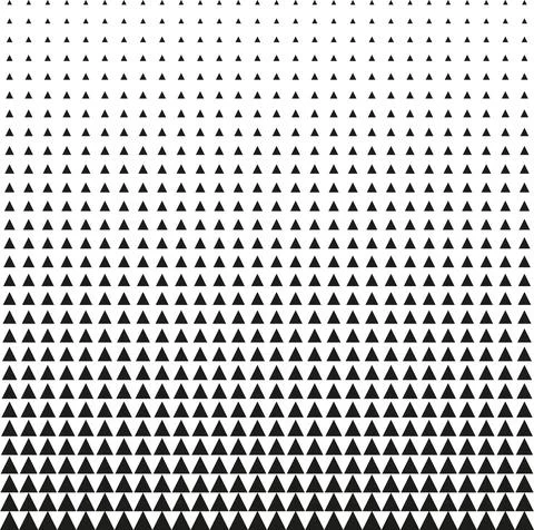 Abstract geometric triangle design halftone vector pattern Stock Illustration