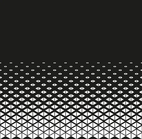 Abstract geometric triangle design halftone vector pattern Stock Illustration