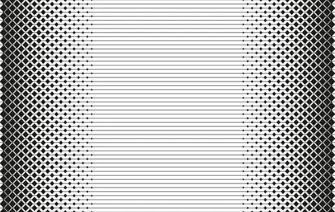Abstract geometric triangle design halftone vector pattern Stock Illustration