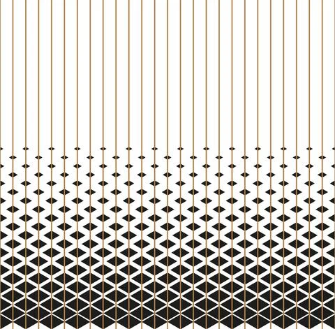 Abstract geometric triangle design halftone vector pattern Stock Illustration