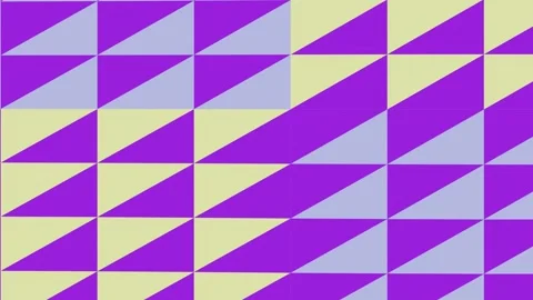 Abstract Geometric Triangle Pattern Animation Loop Vídeo Stock 332754359