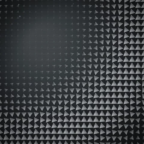 Abstract Geometric Triangle Pattern Background, Dark Gray, Subtle Motion Effe Stock Footage 346282903