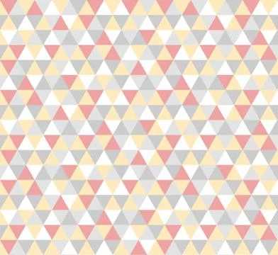 Abstract geometric triangle pattern background Stock Illustration