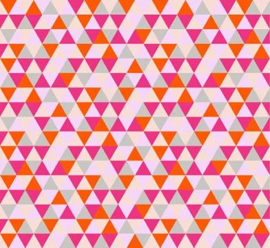Abstract geometric triangle pattern background Stock Illustration