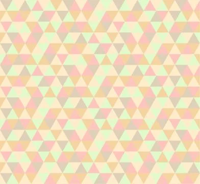 Abstract geometric triangle pattern background Stock Illustration