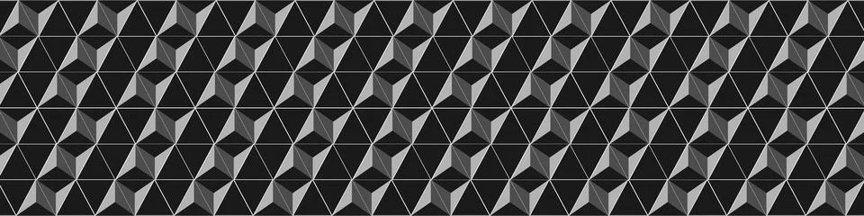 Abstract geometric triangle pattern background. Modern horizontal vector texture イラスト素材