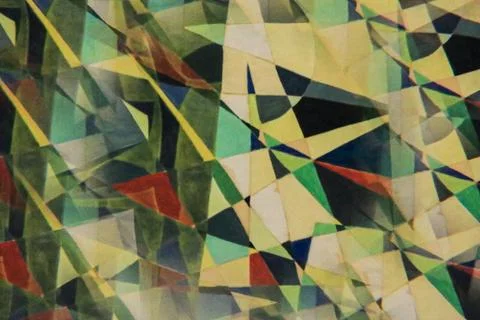 Abstract geometric triangle pattern background Stock Photos