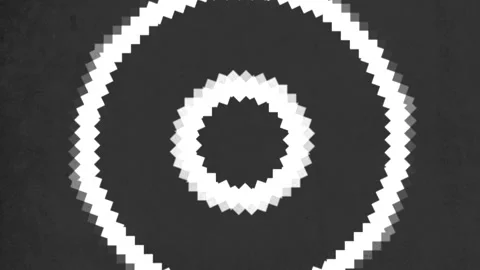 Abstract geometric triangle pattern in black and white Stock Footage 315103838